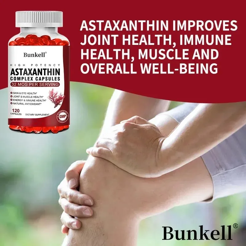 Astaxanthin 32 Mcg Supplement with EPA DHA Krill Oil Supports Healthy Vision Gut Health and Circulation Strong Antioxidant — image 5