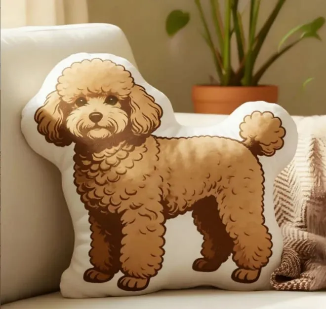 3D printed simulation dog pillow funny pet shaped pillow living room bedroom soft decoration personalized holiday gift — image 22
