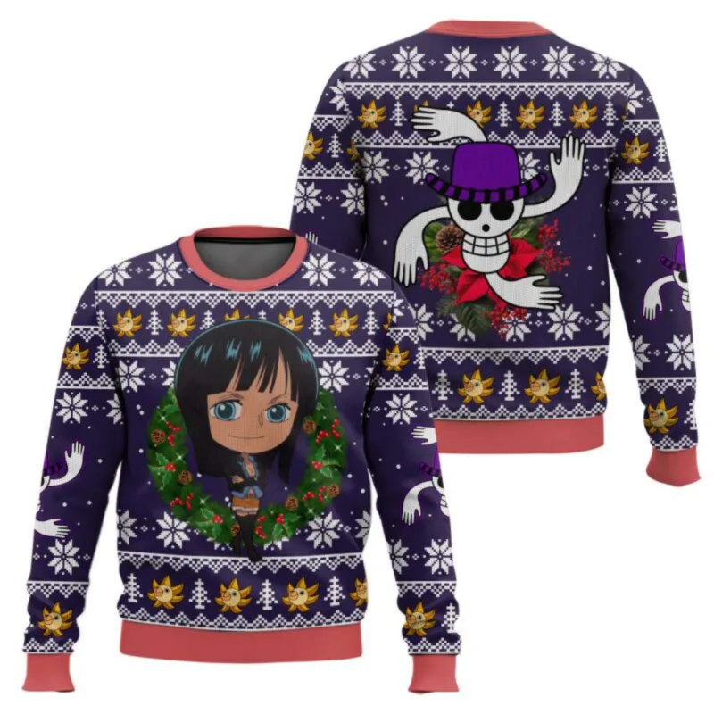 Fantasy chainsaw Christmas Carnival Unisex Sweater Santa Claus Sweater 3D Sweater Autumn and Winter Premium Clothing — image 5
