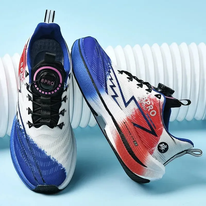 Carbon Plate Marathon Running Shoes Men Women Breathable Lightweight Shock Absorbing Non Slip Sports Sneakers — image 13