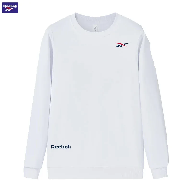 2026 Stride Running Spring/Autumn Men's and Women's Universal Round-neck Hoodie - Lightweight Solid-color Long-sleeved Loose-Fit — image 9