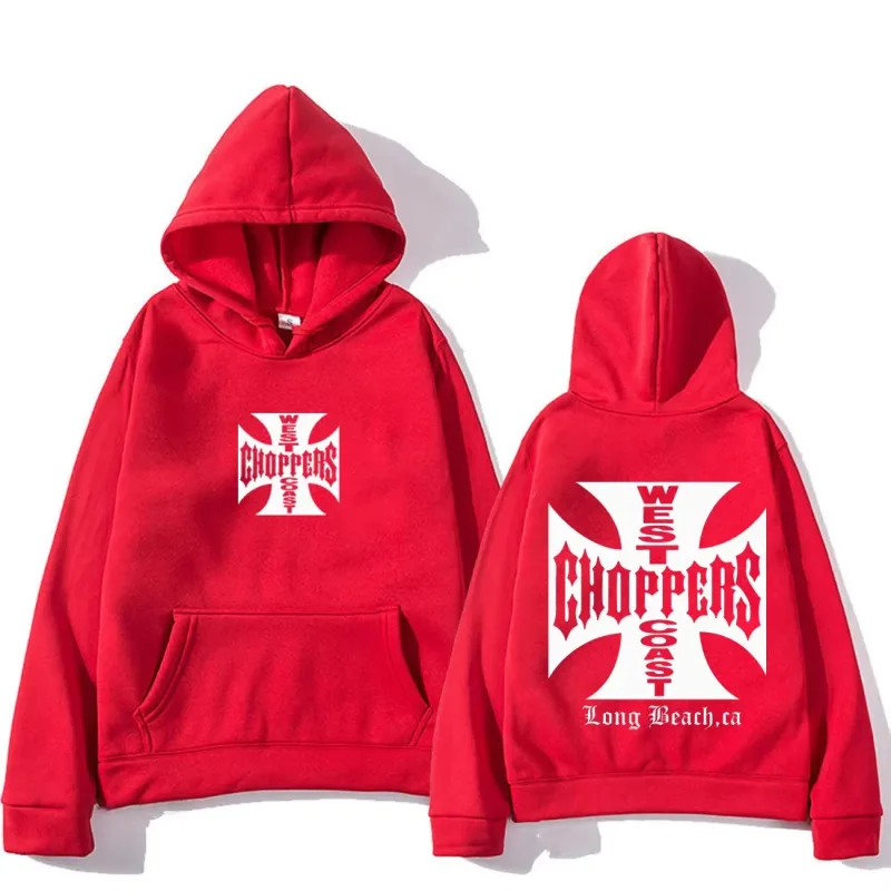 Paul Walker West Coast Choppers Hoodie Erkek Kadın büyük boy Moda Üst hip hop Giysileri Polar Uzun Kollu vintage Kazak