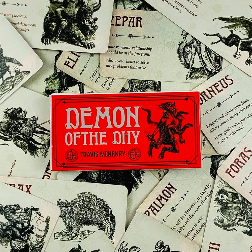 Small Size Demon Of The Dhy Oracle Cards 40 Cards English Version Divination Board Game Spiritual Guidance Card Game — image 5