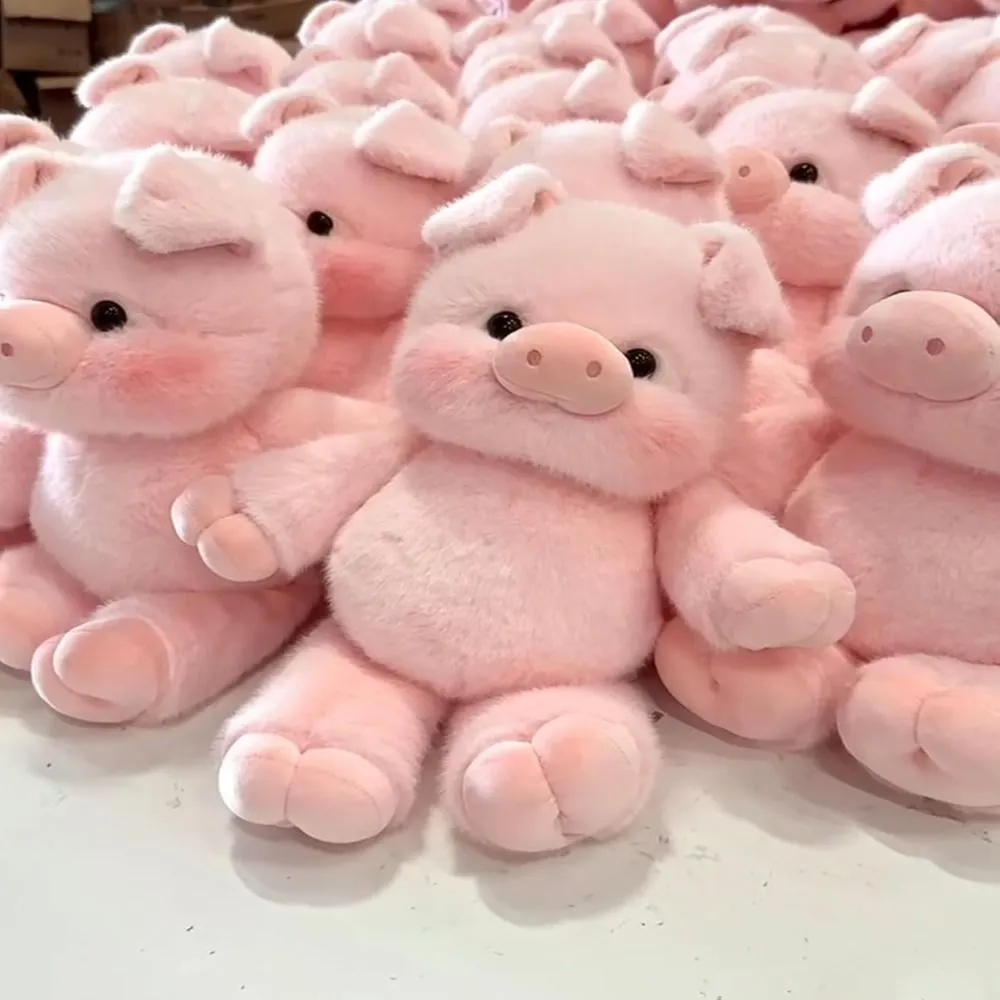 New Design Soft Pig Animal Pillow Cute Emotional Support Toy 17.7inch — image 2