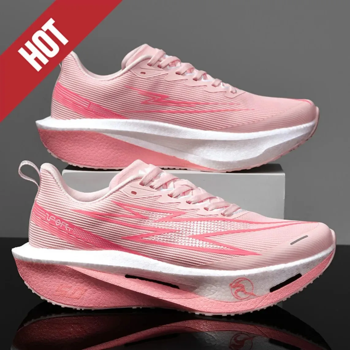 2026 Men Women Marathon Running Shoes Air Cushion Breathable Lightweight Athletic Jogging Gym Racing Sports Sneakers Tennis — image 3