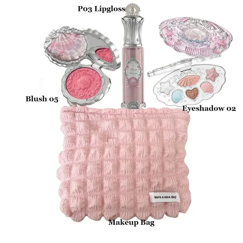 Flower Knows ALL IN ONE Makeup Kit Kompletní sada profesionálních obličejových paletek s očními stíny na rty s tuhými parfémy — image 9