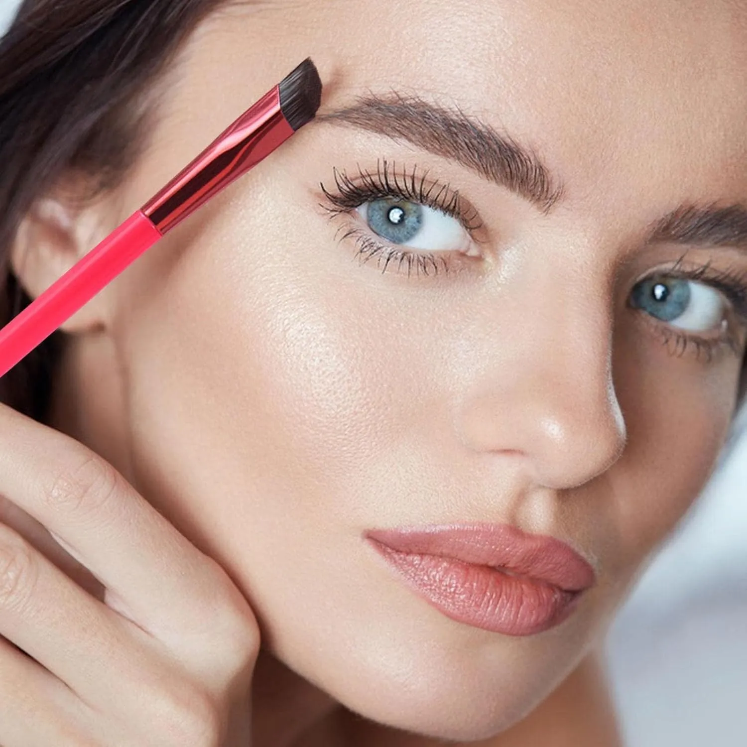 Wild Eyebrow Brush Square Stereoscopic Painting Hairline Eyebrow Paste Artifact Eyebrow Brush Brow Makeup Brushes — image 4