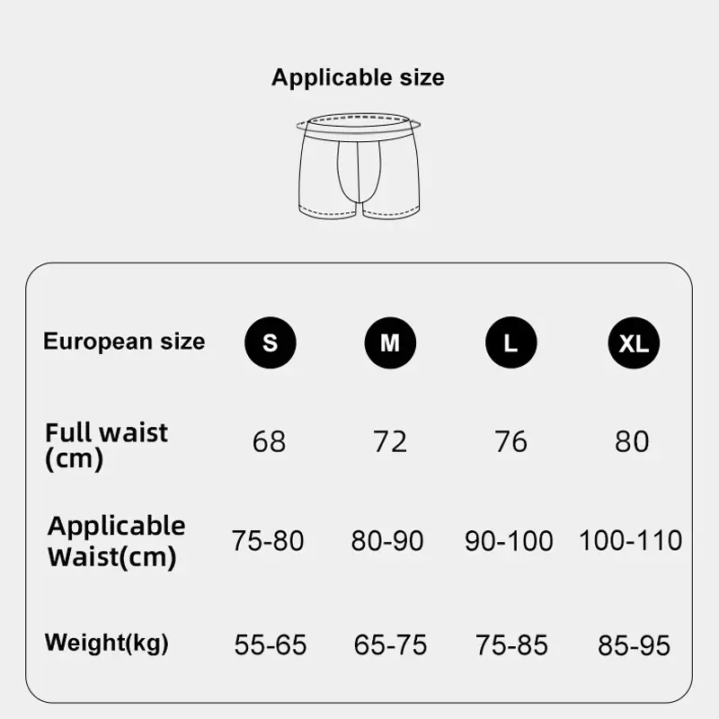 3 peças roupa íntima masculina de algodão com cintura carta respirável e confortável cuecas boxer macias para homens — image 7