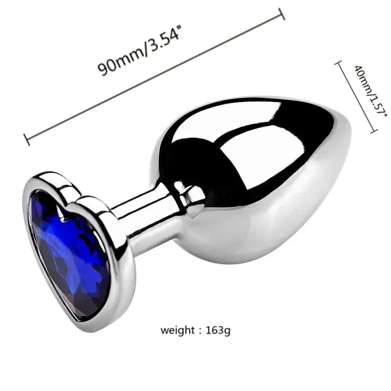 S/M/L Metal Anal Plug Butt Plug Sex Toy Butt Toy for Women Men Couples Gay Adult Game Masturbation Anal Diamond Sex Shop — image 19