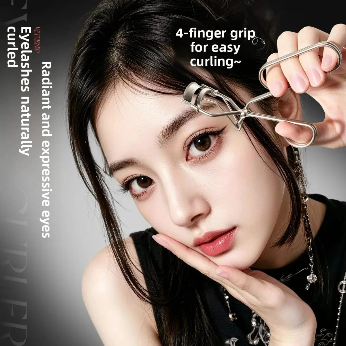 Wide Angle Eyelash Curler Sunflower Lash Lift Tool Long Lasting Curling No Pinch Eyelids Eyes Makeup Beauty Tool — image 3