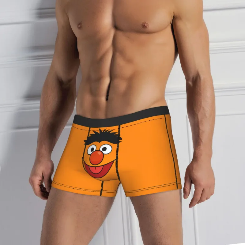 S-Sesams Straten Tango Elmo & Grover Ondergoed Mannen Shorts Slips Grappige Boxershorts Kwaliteit Douane Oversize Slipje — image 7