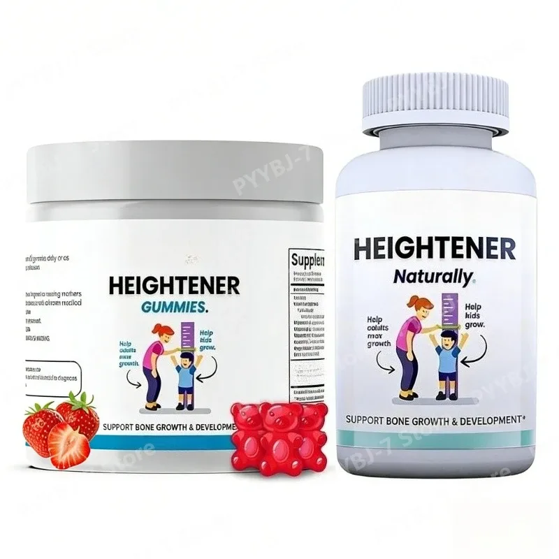 Bone Health Capsules Gummies Natural Height Growth Supplement for Kids Teens and Adults To Increase Bone Strength 60 Capsules — image 9
