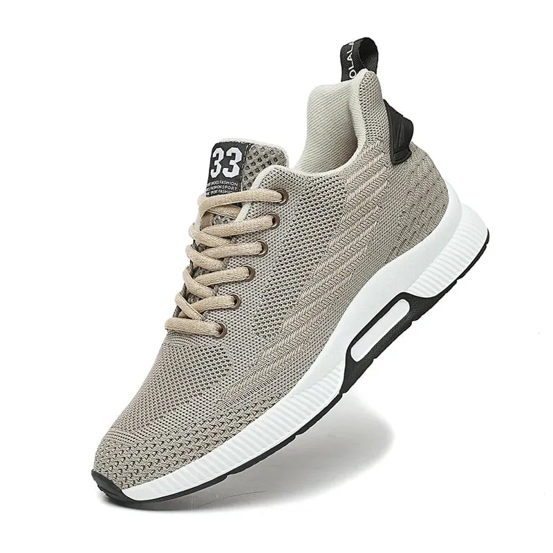 Sneakers Herre Højdeøge indlægssåler 6 cm Elevator Sko Chunky Højere Heel Lift Plus Størrelse 37-46 — image 10