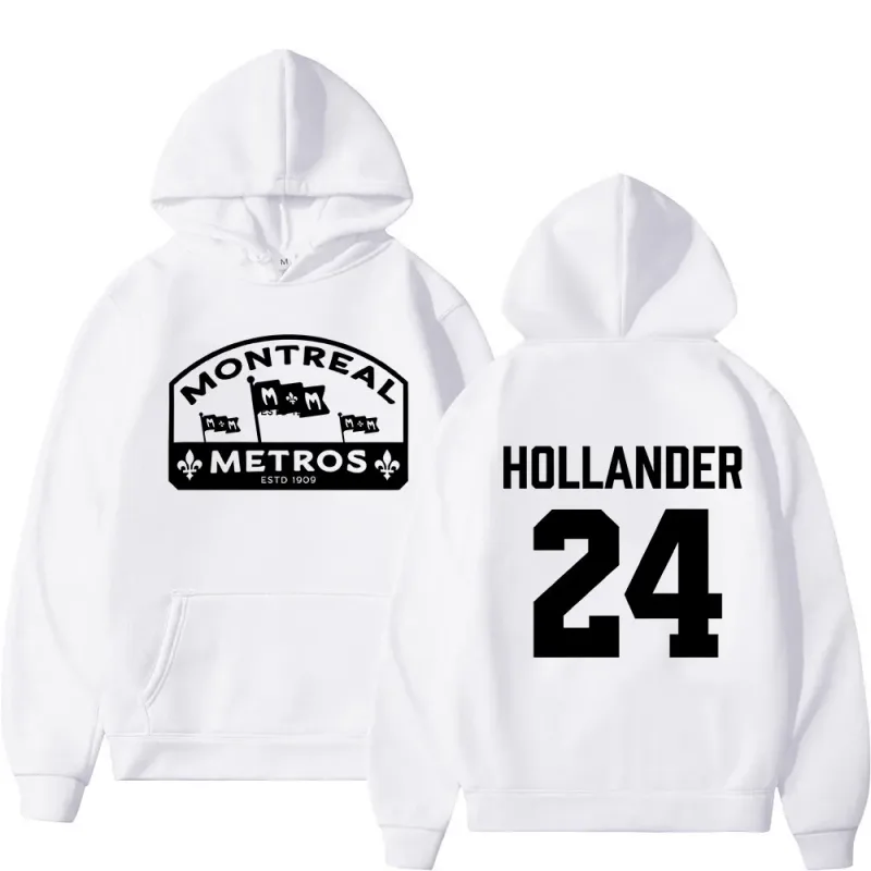 Heated Rivalry Shane Hollander 24 Montreal Metros Hoodies Men Women Clothing Hip Hop Fashion Sweatshirts Long Sleeves Pullovers — image 7