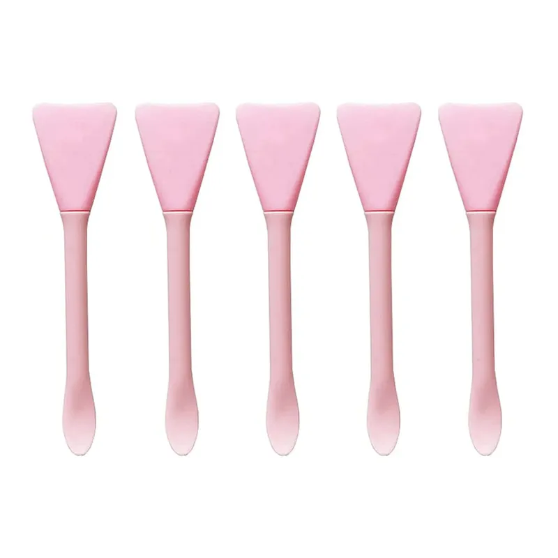 5 τμχ Βούρτσες μάσκας προσώπου σιλικόνης Spatula Applicator Skincare Spatula Lotion Κρέμα προσώπου Applicator Spa Εργαλεία μακιγιάζ — image 8