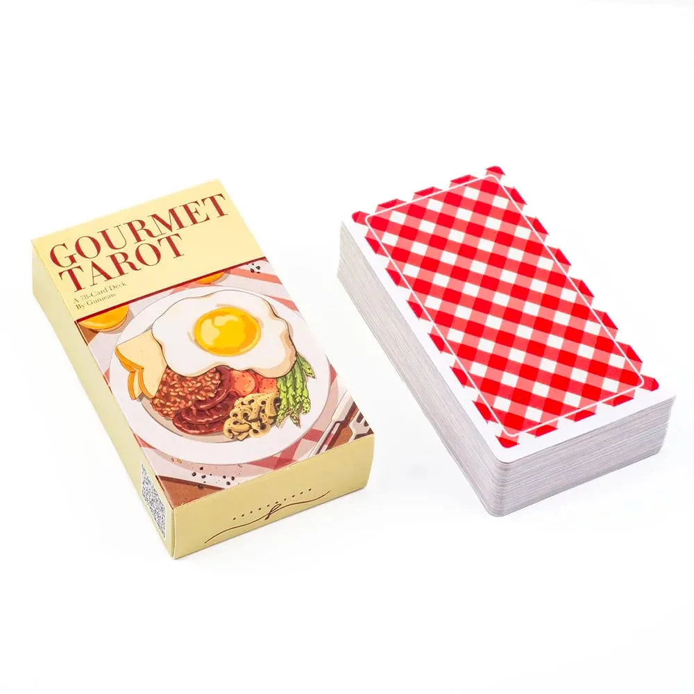 10.3*6Cm Gourmet Tarot Deck 78Pcs Divination Fate Tarot Oracle Cards Party Entertainment Board Game Cards — image 3