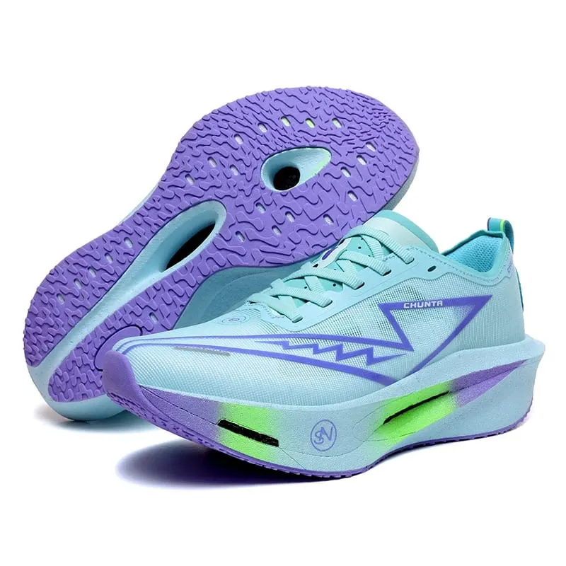 Men Running Shoes Marathon Carbon Board Speciality Sports Breathable Lightweight Women's Comfortable Athletic Chunta Sneakers