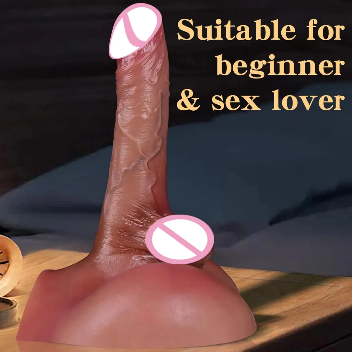 Realistic Dick Huge Big Fake Penis With Flexible Artifical Large Chassis Dildo Female Vagina Anal Masturbation Lesbain Sex Toy — image 4