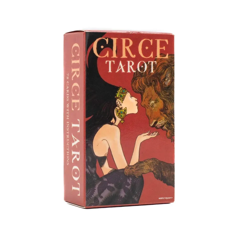 2026 nouvelles cartes de Tarot Circé 10.3*6Cm 78 pièces carte de jeu de société Divination Fate Deck pour fête de famille