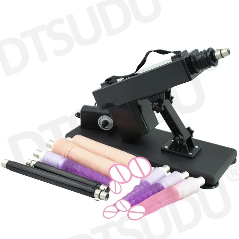 Female Sex Machine with Dildo and Masturbation Cup Hands-Free G-Spot Clitoral Stimulation Adult Sex Machine