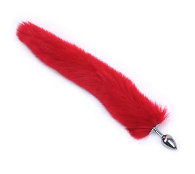 Rabbit Tail Fox Tail Metal Anal Plug Sex Toy adult Product for Woman Anal Plug Dog Tails Slave Cosplay Fetish Gear Accessories — image 15