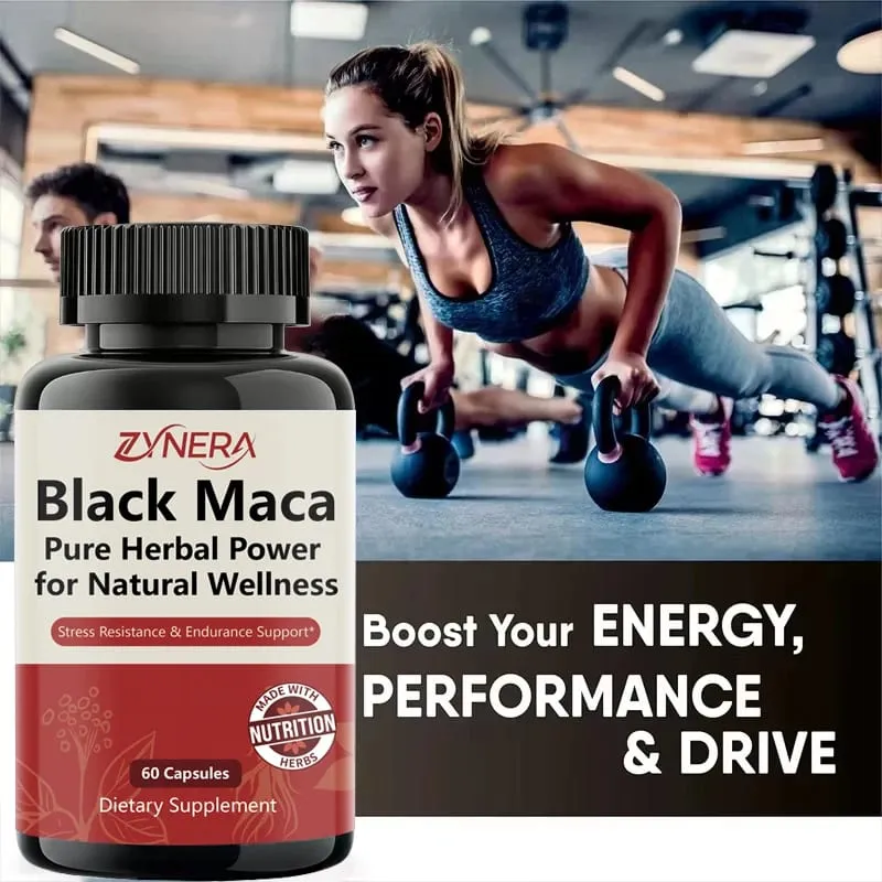 Natural Best Male Enhancing Capsules Maca ยาเสริมที่มีประสิทธิภาพยาวนานสำหรับผู้ชาย สนับสนุนประสิทธิภาพ Men Healthy Energy