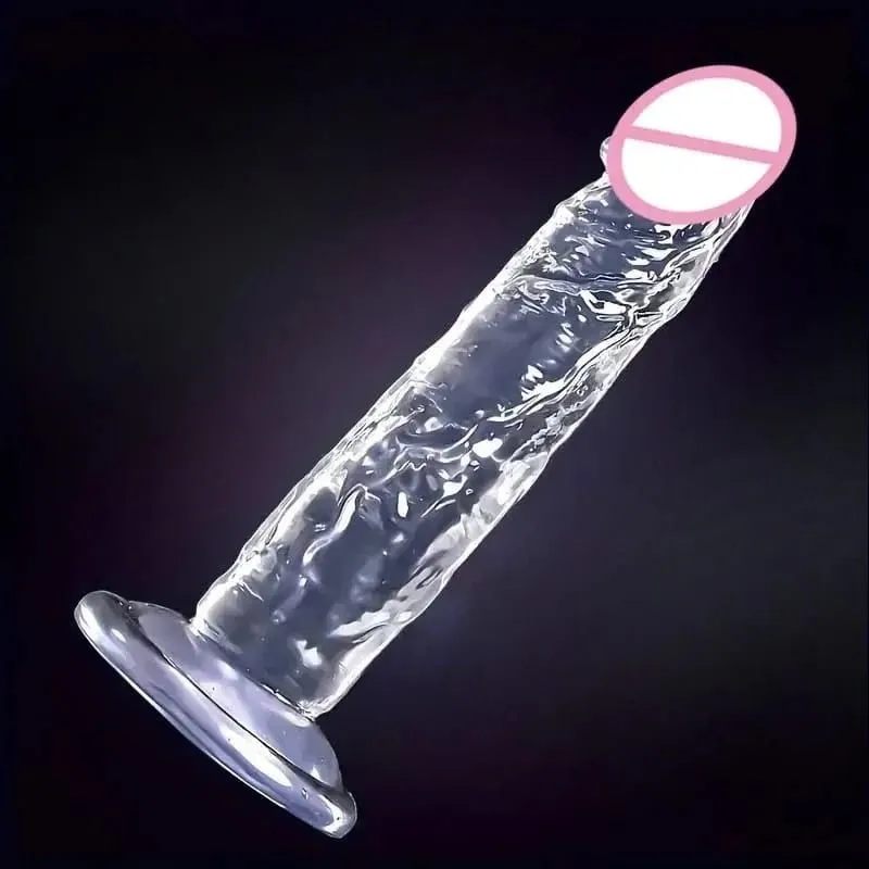 Super levné realistické měkké ženy erotické anální velké dildo přísavka Jelly Dick erotické hračky měkké klitorisy vaginální masturbátory penis — image 1