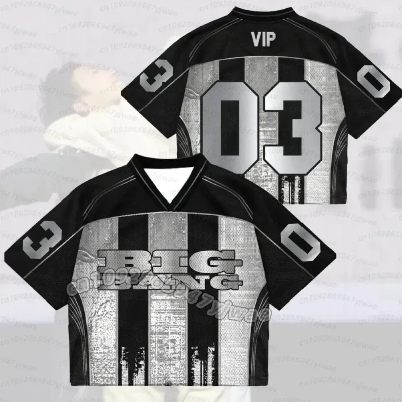 26 男性女性 Bigbang 2026 ワールドツアー混合メッシュジャージストリートコンサートファンジャージ Tシャツ半袖 Tシャツ男性パーカー — image 6