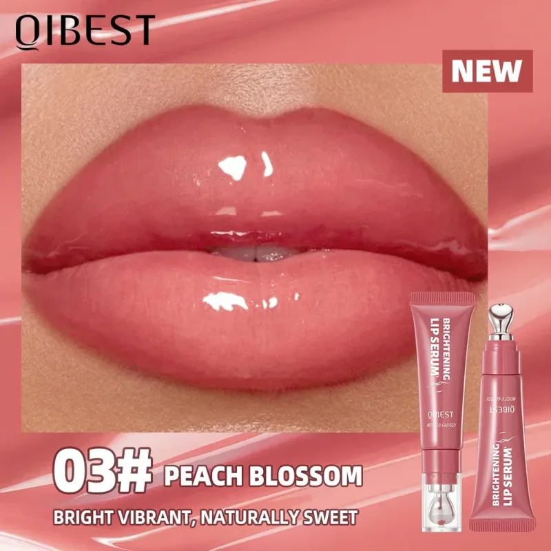 4 Colors Mirror Pearl Fine Shimmering Hydrating Pipe Lip Gloss Moisturizing Crystal Gloss Lip Glaze Layering Lip Makeup