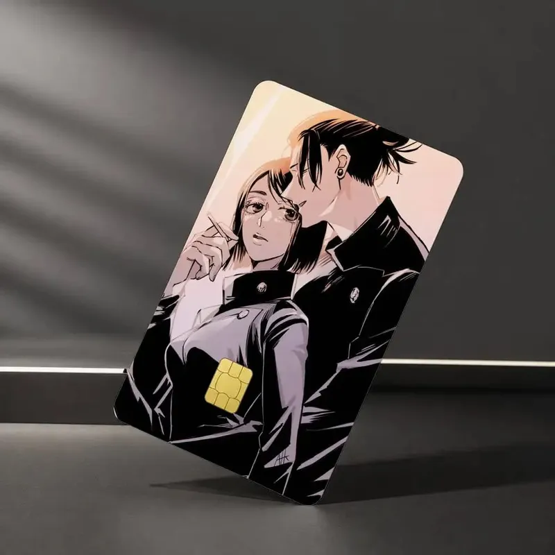 GetoShoko S-Suguru Geto S-Shoko Ieiri Sticker Film Tape Skin for Credit Card Debit Card Waterproof Stickers — image 13
