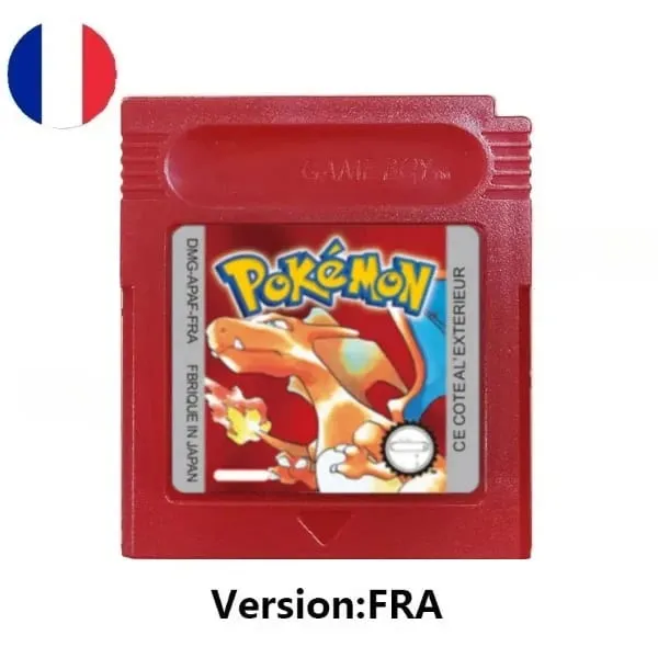 Sok stílusú Pokémon Vörös Kék Kristály Arany Zöld Ezüst Sárga GBC játékkártya 16 bites videojáték kazettás konzolkártya GB/SP — image 14