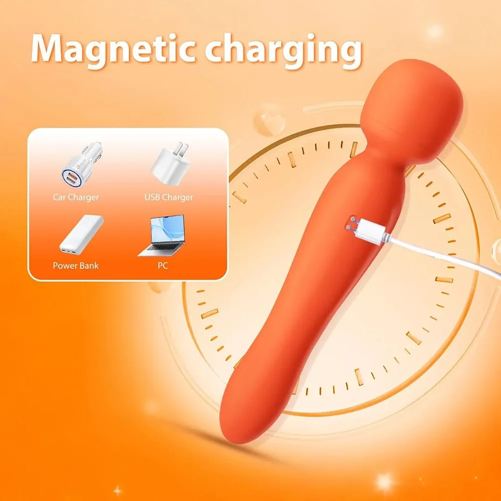 Vibrador varinha mágica av remoto sem fio, aplicativo inteligente, poderoso estimulador de clitóris e ponto g, brinquedo sexual feminino, recarregável por usb, à prova d'água para adultos — image 5