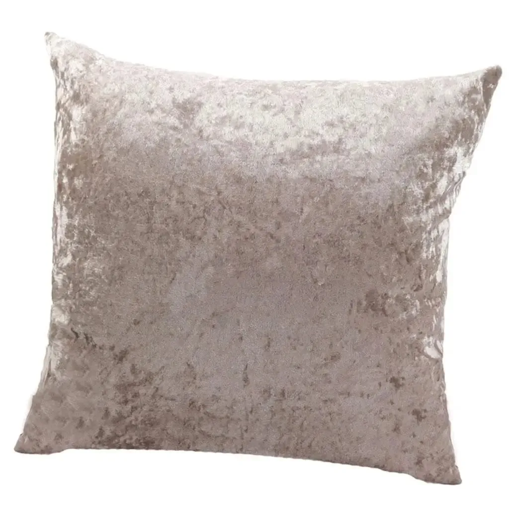 Plush Velvet Throw Pillow Cover Invisible Zipper Soft Cushion Case for Couch or Bed Decorative Pillows — image 9