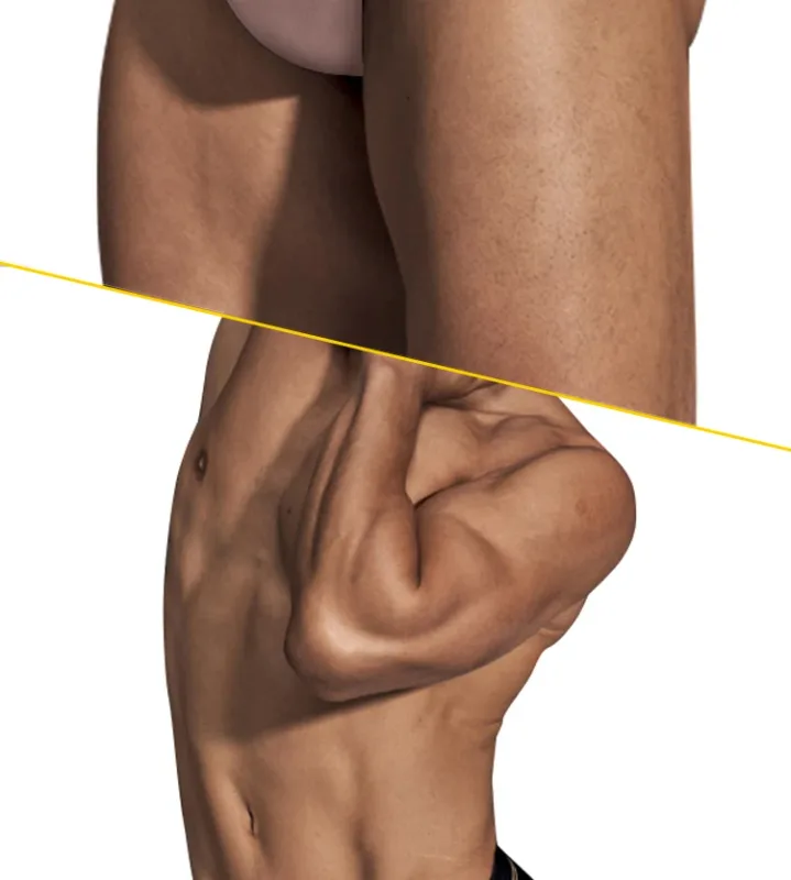 Slips für Männer, nahtlos, Hip-Design, Herren-Unterwäsche, supergroß, breit, 5 cm, elastisches Band, unabhängige Codpiece, kurze Hosen für Jungen — image 27