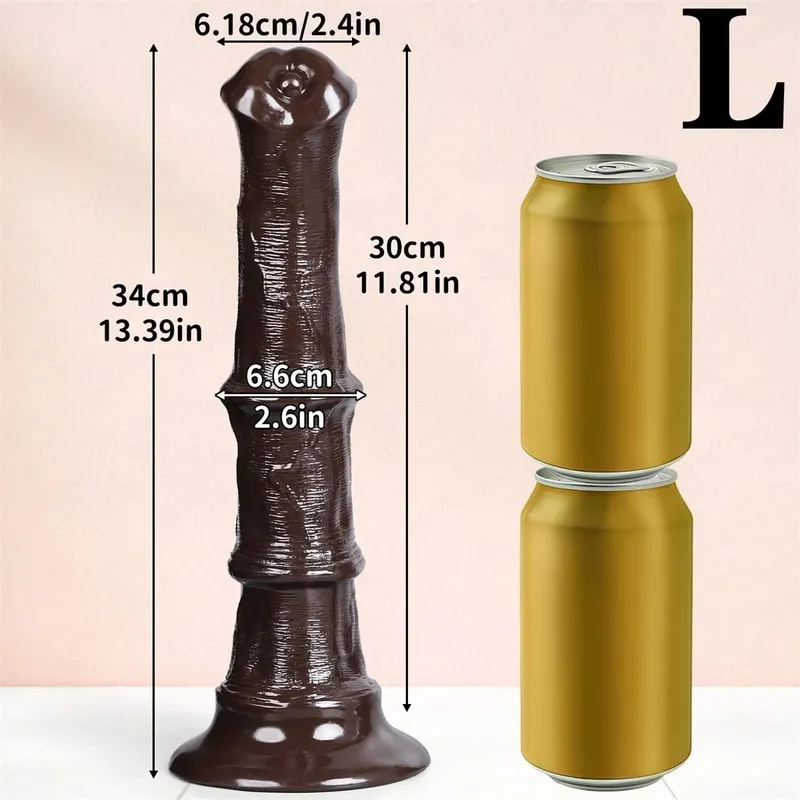 Horse Anal Dildo Large Monster Penis Anal Plug Men Women G Spot Masturbation Butt Plug Adult Sex Toys For Female Male Gay Dick — image 8