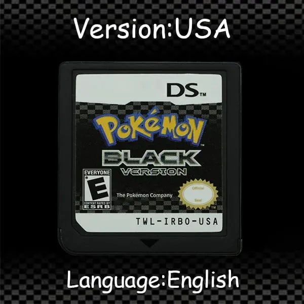 미국 EUR FRA ITA NOE AUS ESP NDS 게임 카트리지 포케몬 블랙 화이트 플래티넘 HeartGold SoulSilver for DS 2DS 3DS 콘솔 — image 29