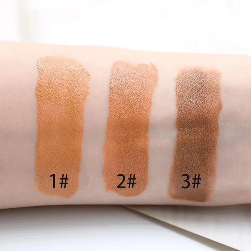 Micolor Fit Me 2 IN 1 Poreless Powder & Liquid Foundation Full Coverage Liquid Concealer Scars Μαύροι κύκλοι Ακμή Καλλυντικό Σετ — image 3