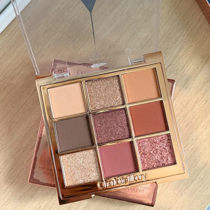 Charlotte Brand Latest Style 9 Colors Eyeshadow Palette & Highgloss Repair Gemstone Disc Nature Easy To Color Tilbury Cosmetics — image 12