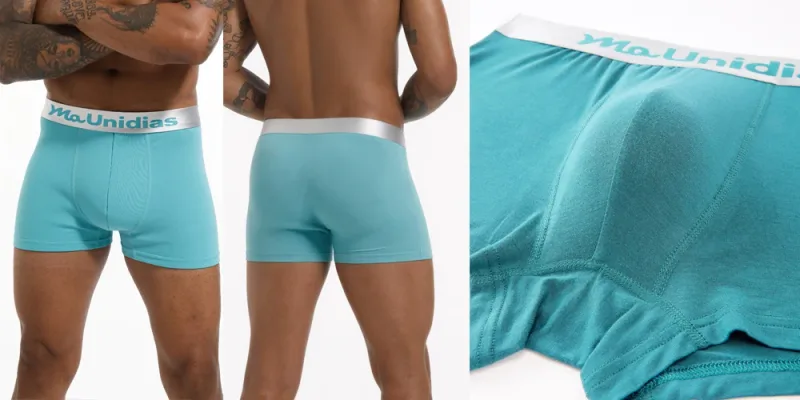 8pcs Bamboo Fiber Boxer Briefs White Men's Panties Letter Waistband Underwear Man Boxers Solid Color Boxershorts Men Underpants — image 13