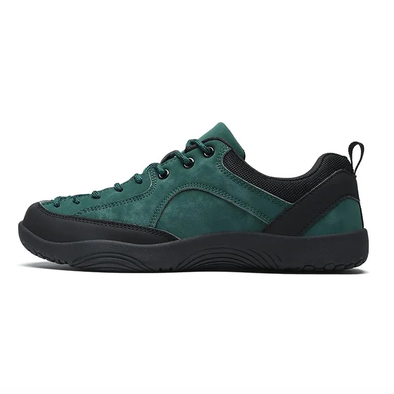 Unisex Barefoot Wide Toe Running Shoes Minimalist Artificial Leather Walking Sneakers Lace Up Lightweight Breathable Shoes — image 9
