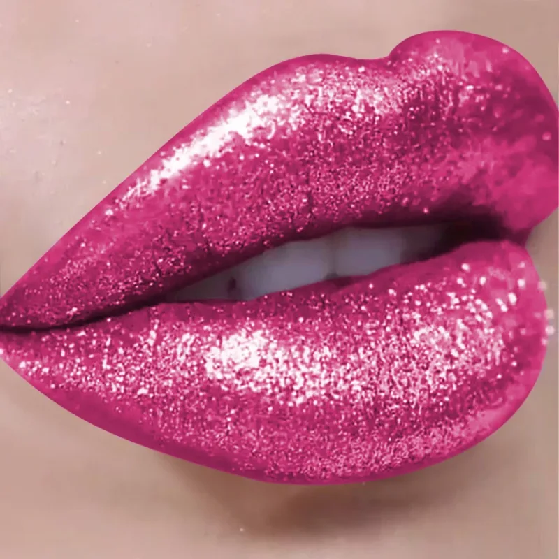 18 barev Diamonds Glitter Lesk na rty Dlouhotrvající voděodolná tekutá rtěnka Perleťová zářivá barva rtů Jiskřivý make-up na rty Ženy — image 6