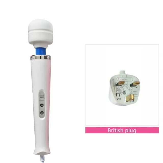 成人性玩具 AV 振動器強力魔棒 G 點刺激按摩器陰蒂振動器性玩具女性自慰黑狼新款 10 速魔棒按摩器大魔棒按摩棒 AV 振動器性感陰蒂女性性玩具歐元 — image 15