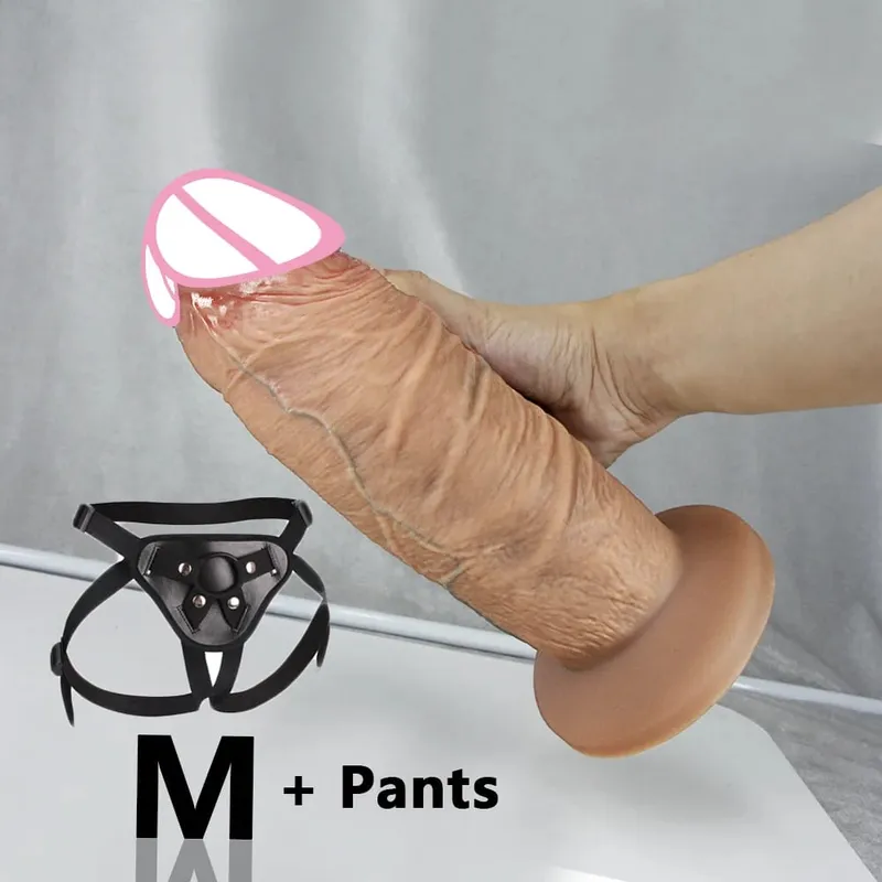Dlouhý penis Velký péro Super realistická Silná dilda Silikonové Anální Dildo Vaginální expandér Sexuální hračka pro dospělé Žena Masturbace anální kolík