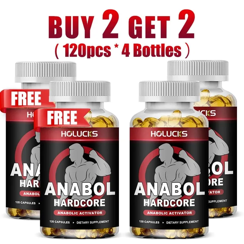 Anabol Hardcore Anabolic Activator Capsules Support Muscle Building Strength Gains & Fat Shredding for Athletes — image 12
