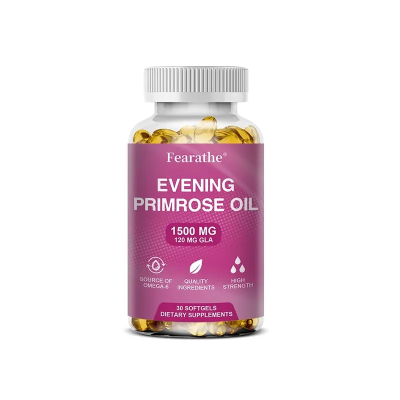 Nachtkerzenöl-Ergänzungskapseln 1500 mg * 120 Kapseln – Unterstützt das hormonelle Gleichgewicht — image 8