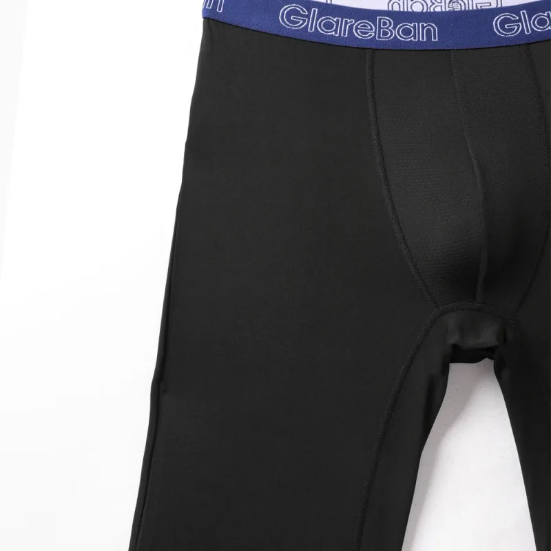 4 Pieces Mixed Colors Quick-Dry Long Leg Boxer Briefs Underpants Underwear For Home And Sports Hight Quality Male Panties Pants — image 33