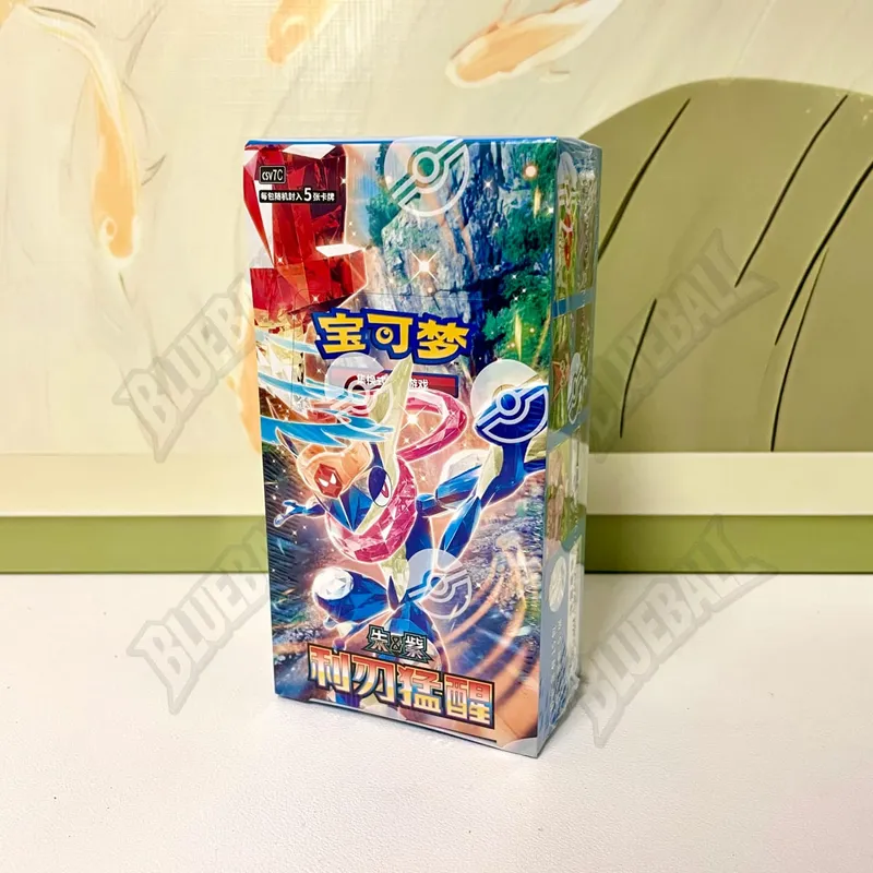 Oryginalny pokemon Scarlet Violet Gem Pack Vol6 cienkie pudełko TCG kolekcjonerskie bitwy karty kolekcjonerskie uproszczona chińska wersja zabawki prezent — image 3