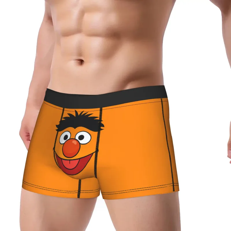 S-Sesams Straten Tango Elmo & Grover Ondergoed Mannen Shorts Slips Grappige Boxershorts Kwaliteit Douane Oversize Slipje — image 2