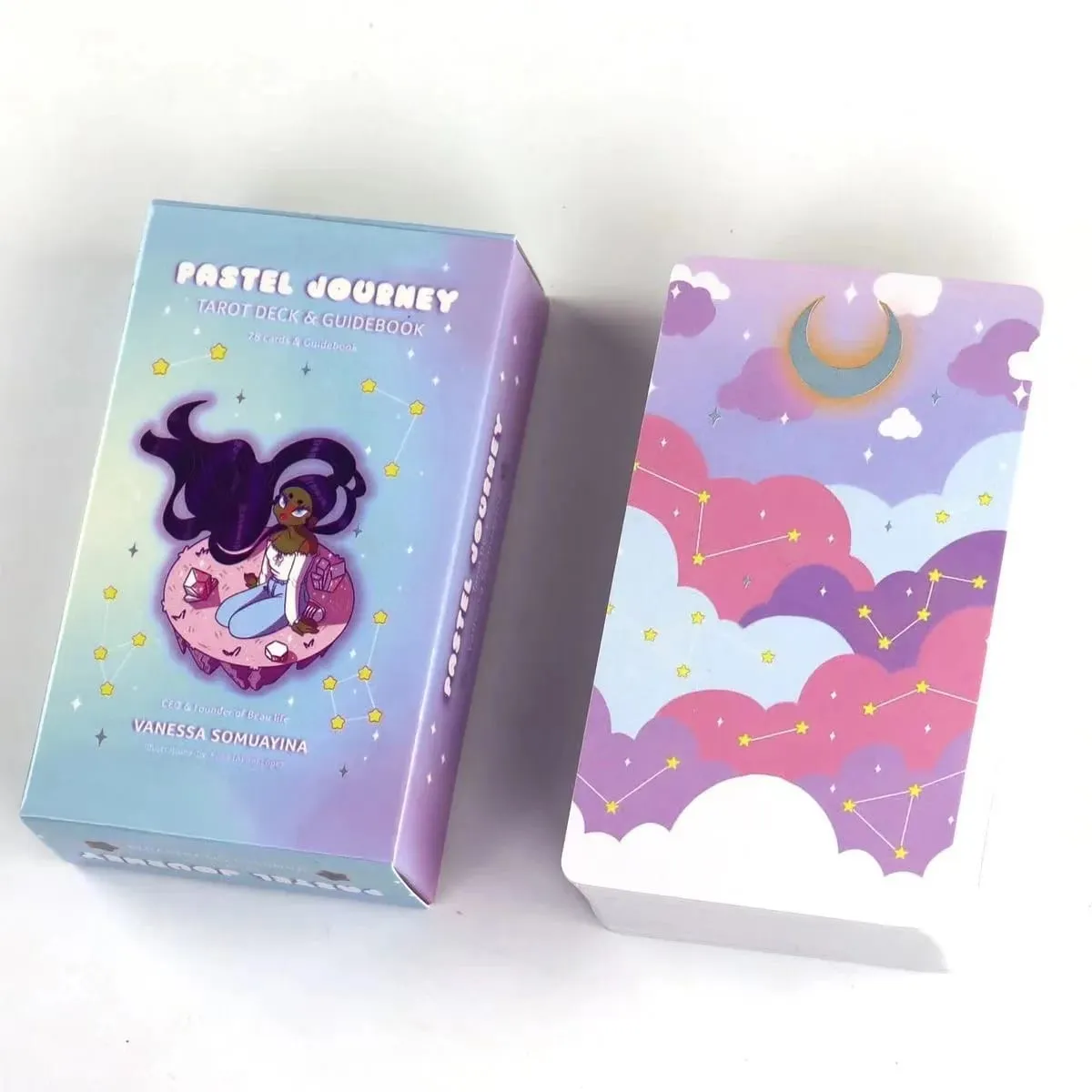 800styles Cat Tempest Tarot Cards Runes Oracle Angel Whisper Cards ألعاب الطاولة — image 6