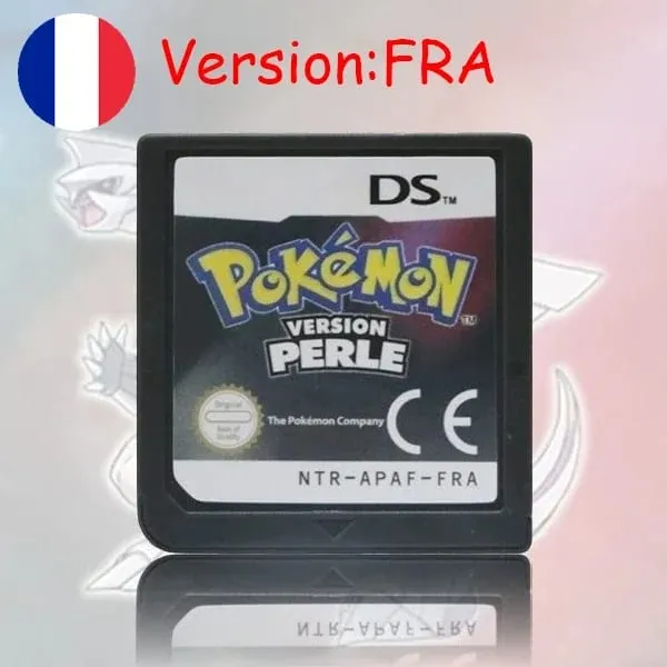 Pokemon Series DS Game Cartridge Diamond Platinum Pearl HeartGold SoulSilver Svart Vit Flerspråkig för NDS/2DS — image 14
